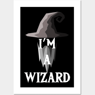 I Am A Wizard Posters and Art